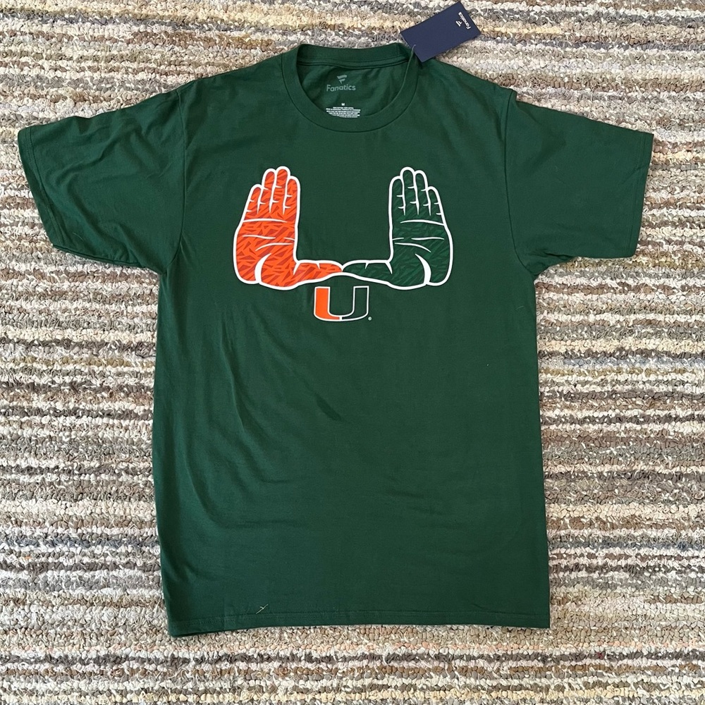 University of Miami t shirt